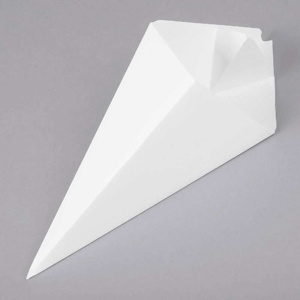 20 oz Square Cardboard Cone X7005