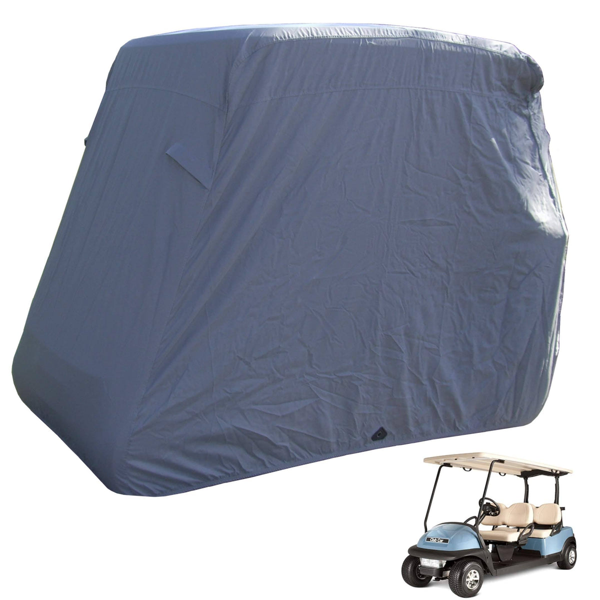 Grey 4 Passenger Golf Cart Cover Roof 80x22L O883196