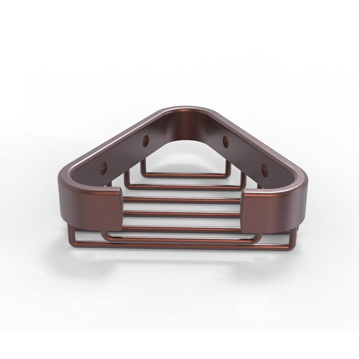 Corner Soap Basket Antique Copper S871345