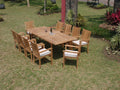 10 Seater 11 Pc Teak Dining Set V563001