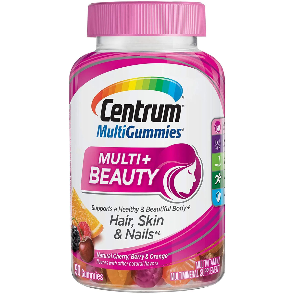 Multi-Flavored Women's Multivitamin Gummies, 90 Ct J116