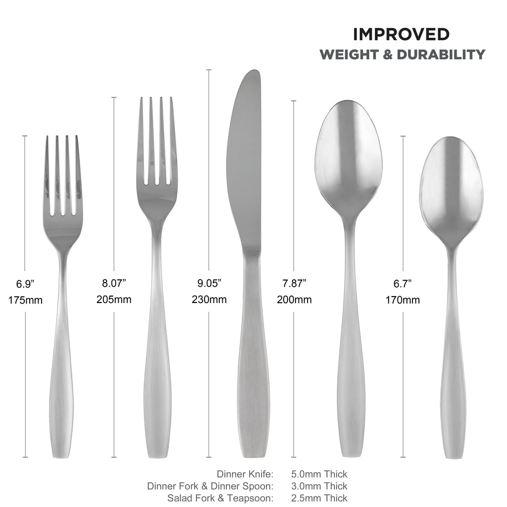 Satin 20-Piece Flatware Set G3852