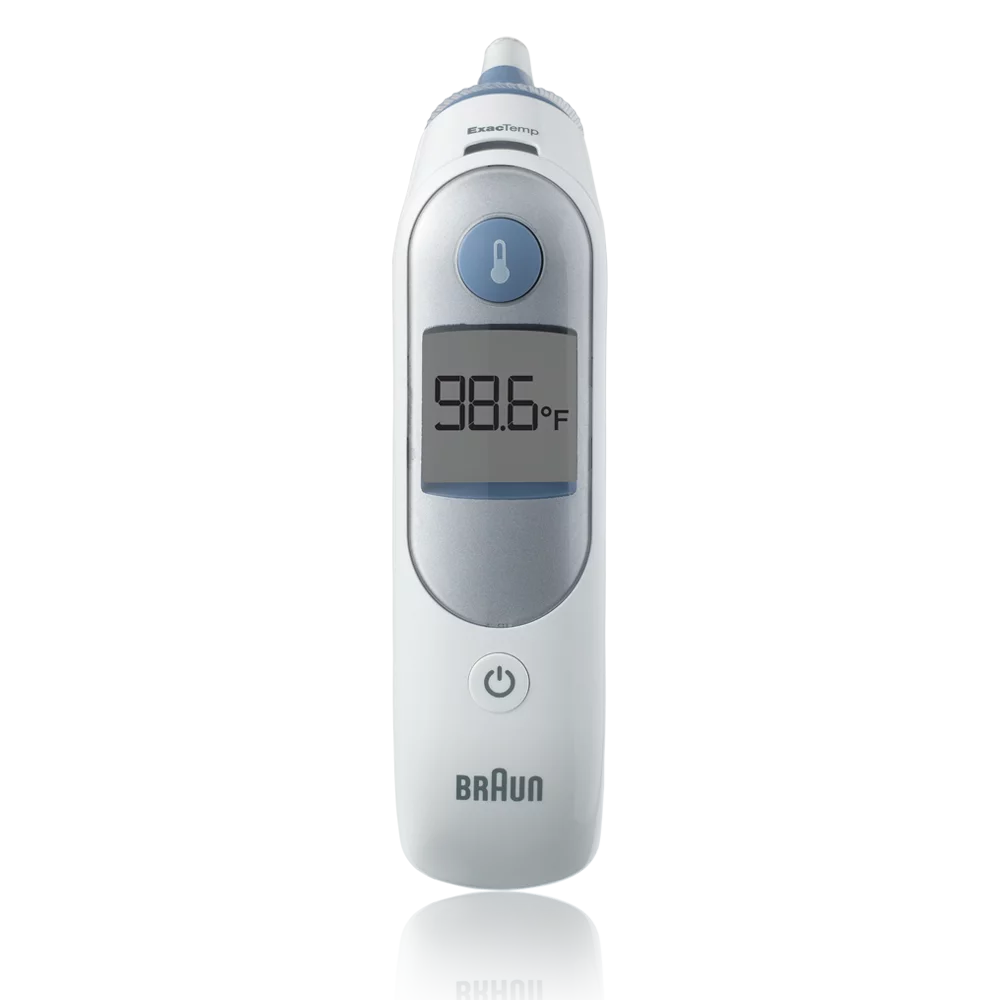 Ear Thermometer Digital Display All Ages White J888127