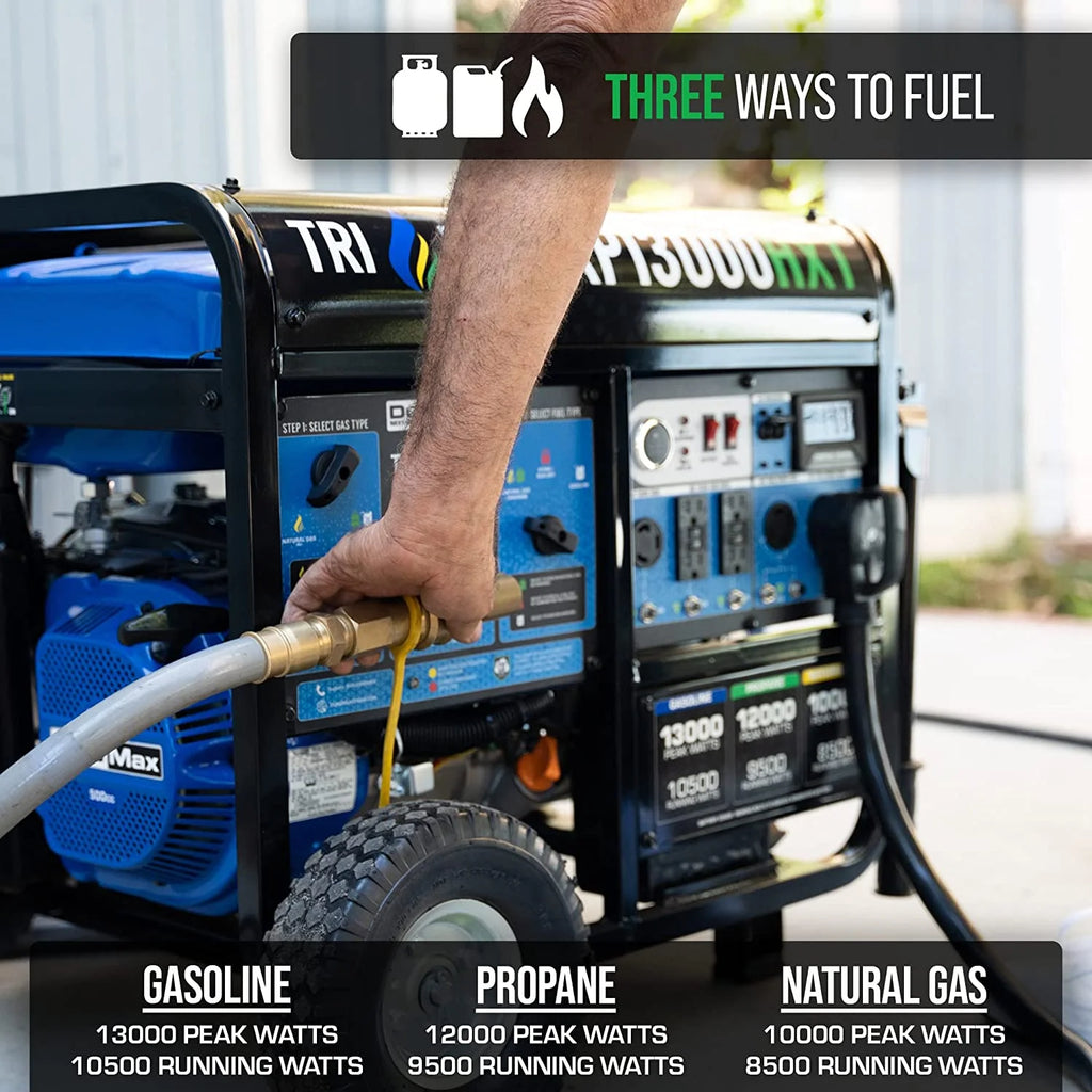 13,000 Watt Tri-Fuel Portable Generator K97806