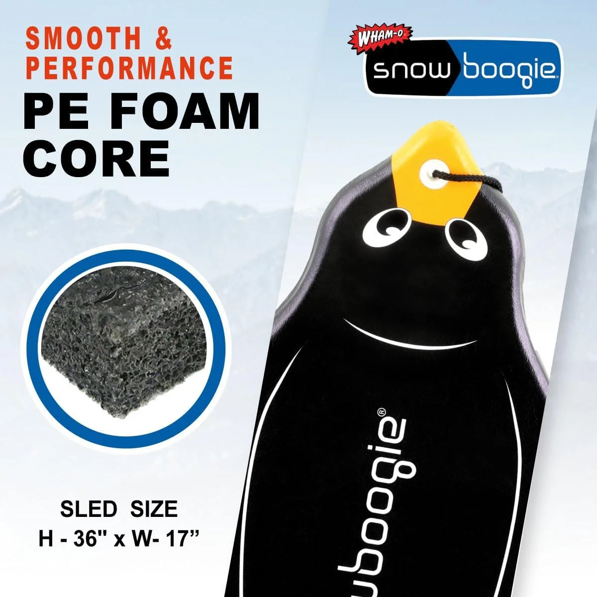 Snow Foam Sled with Soft Handles Y58351