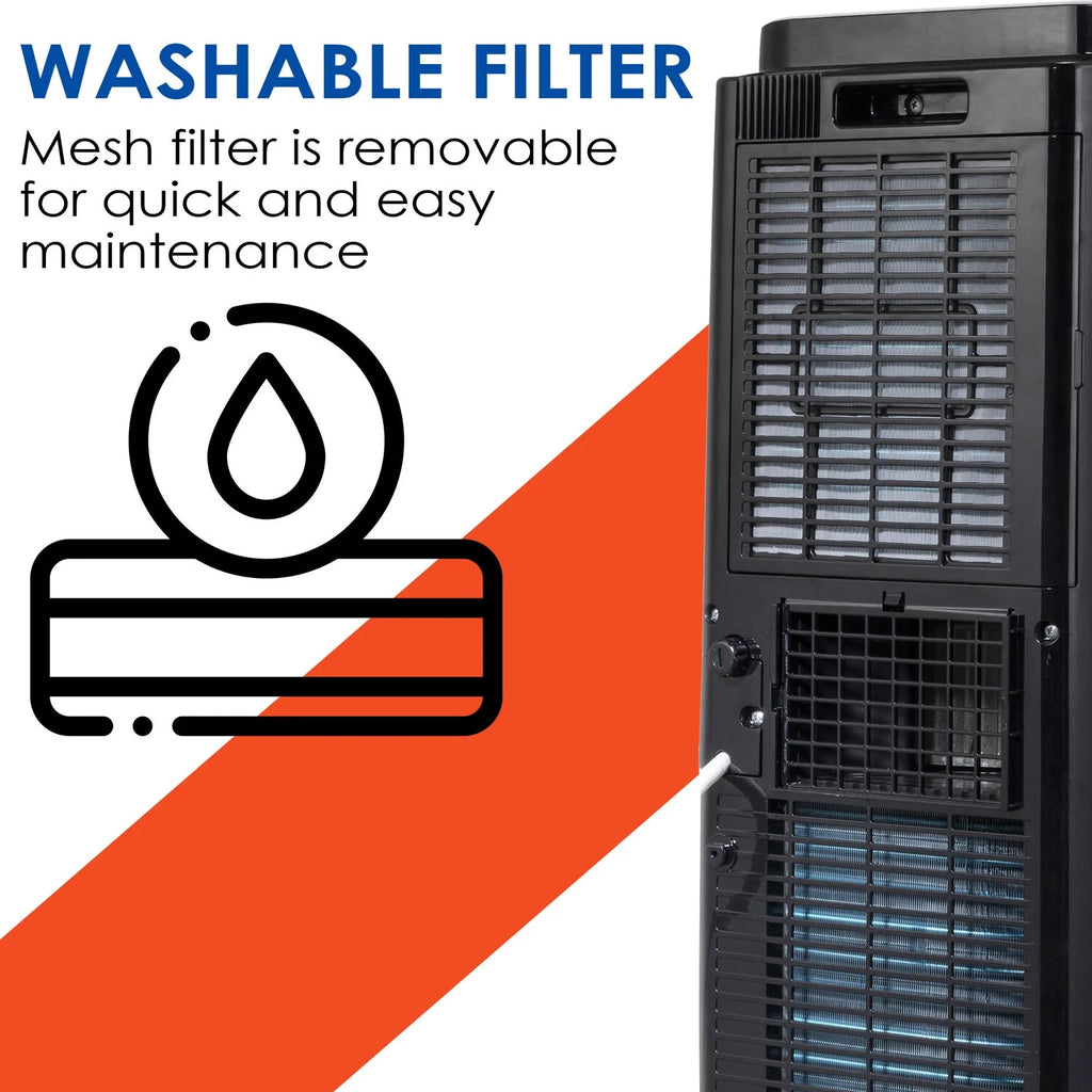 6,000 BTU Portable Air Conditioner with Remote A7844