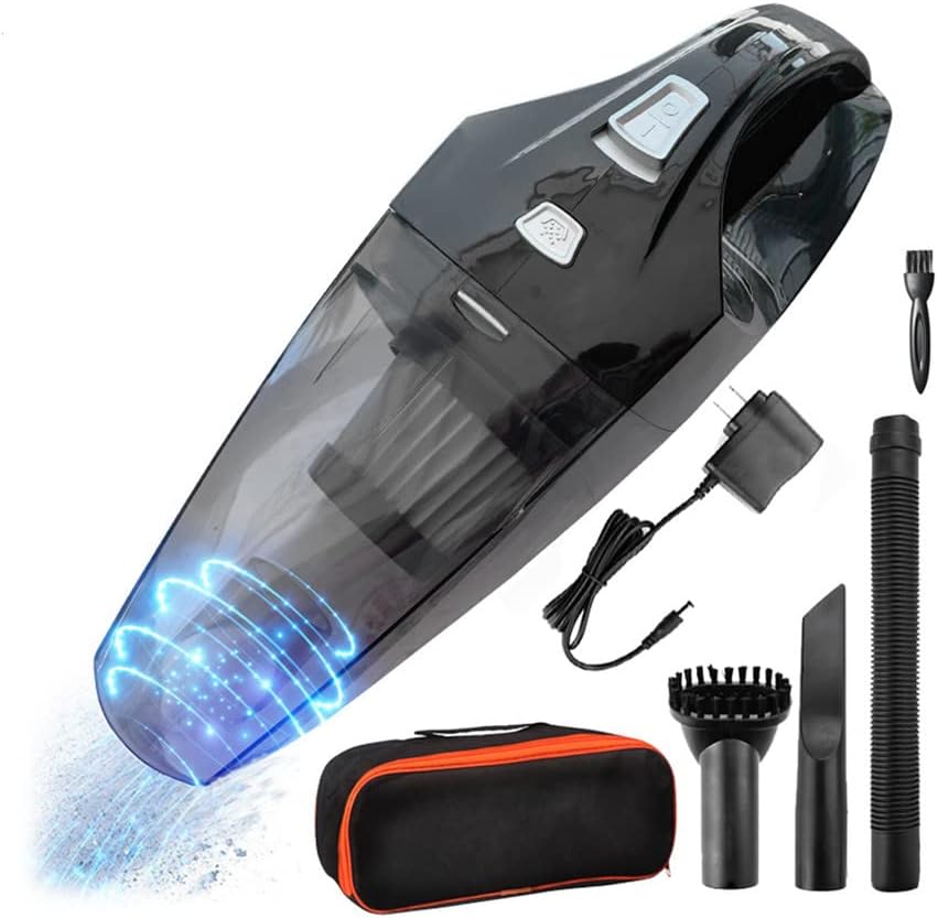 Handheld Car Vacuum Cleaner, 7000Pa 80W Wet and Dry Cordless S6948