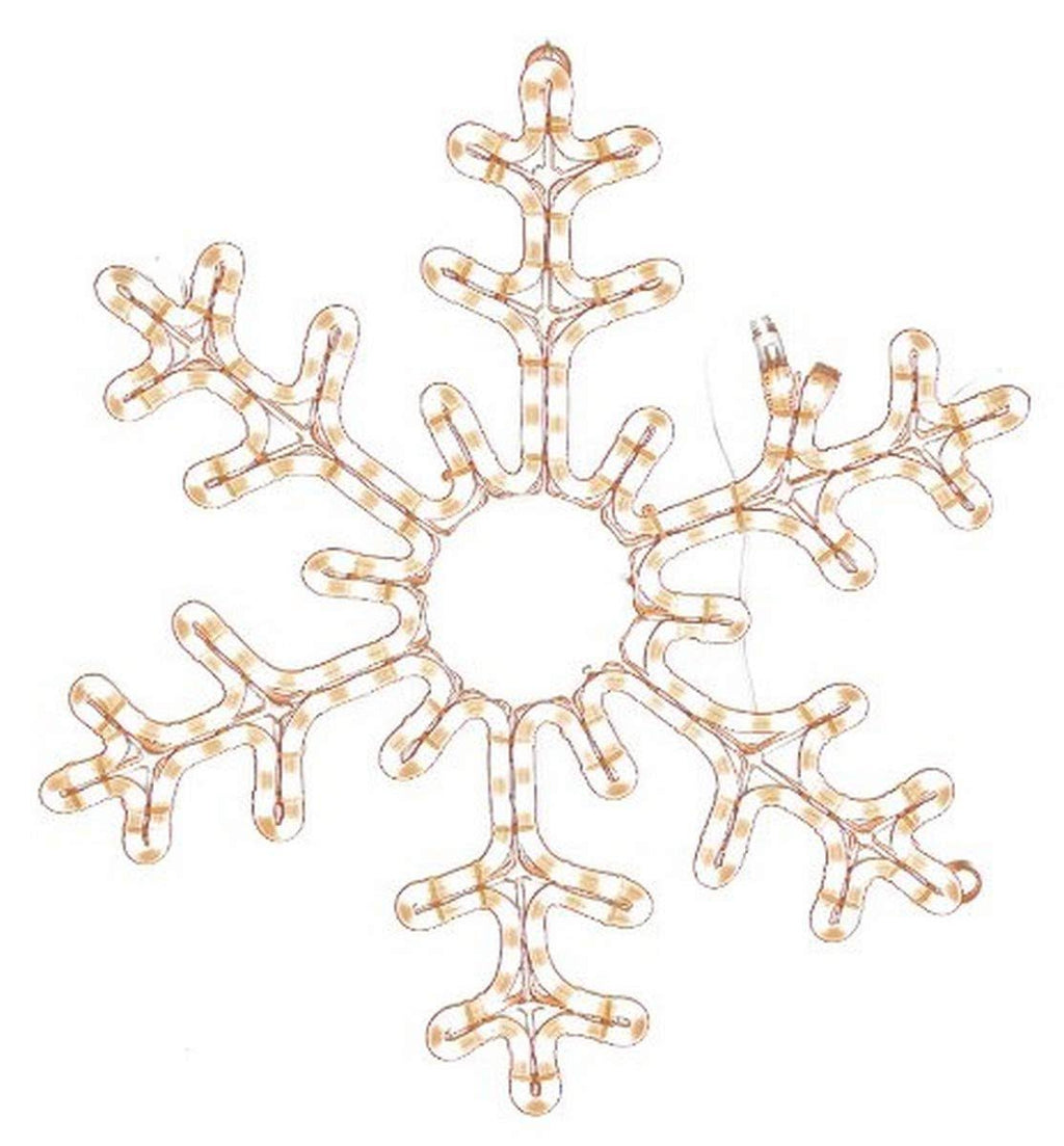 36-Inch Snowflake Holiday Rope Light Motif Q46096