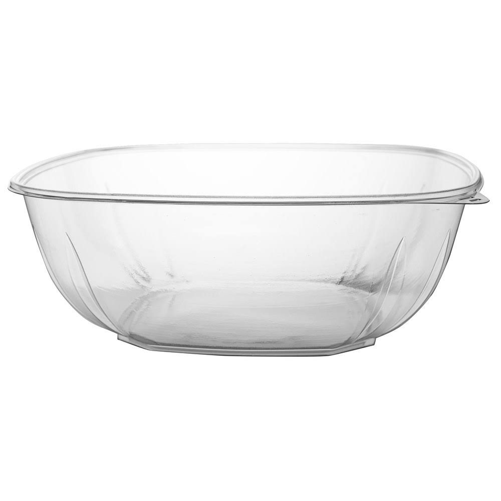 Clear Extra Large Square Plastic Bowl M476345