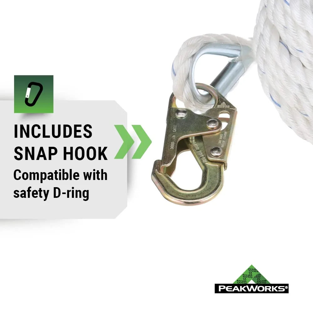 Vertical Cable Safety Lifeline Rope Grab F49814
