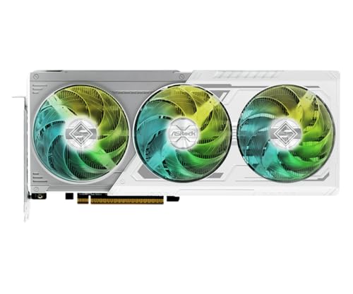 AMD Radeon RX 9070 XT 16GB White GPU GDDR6 256Bit PCIe5.0 Triple Fan Graphics Card T90833