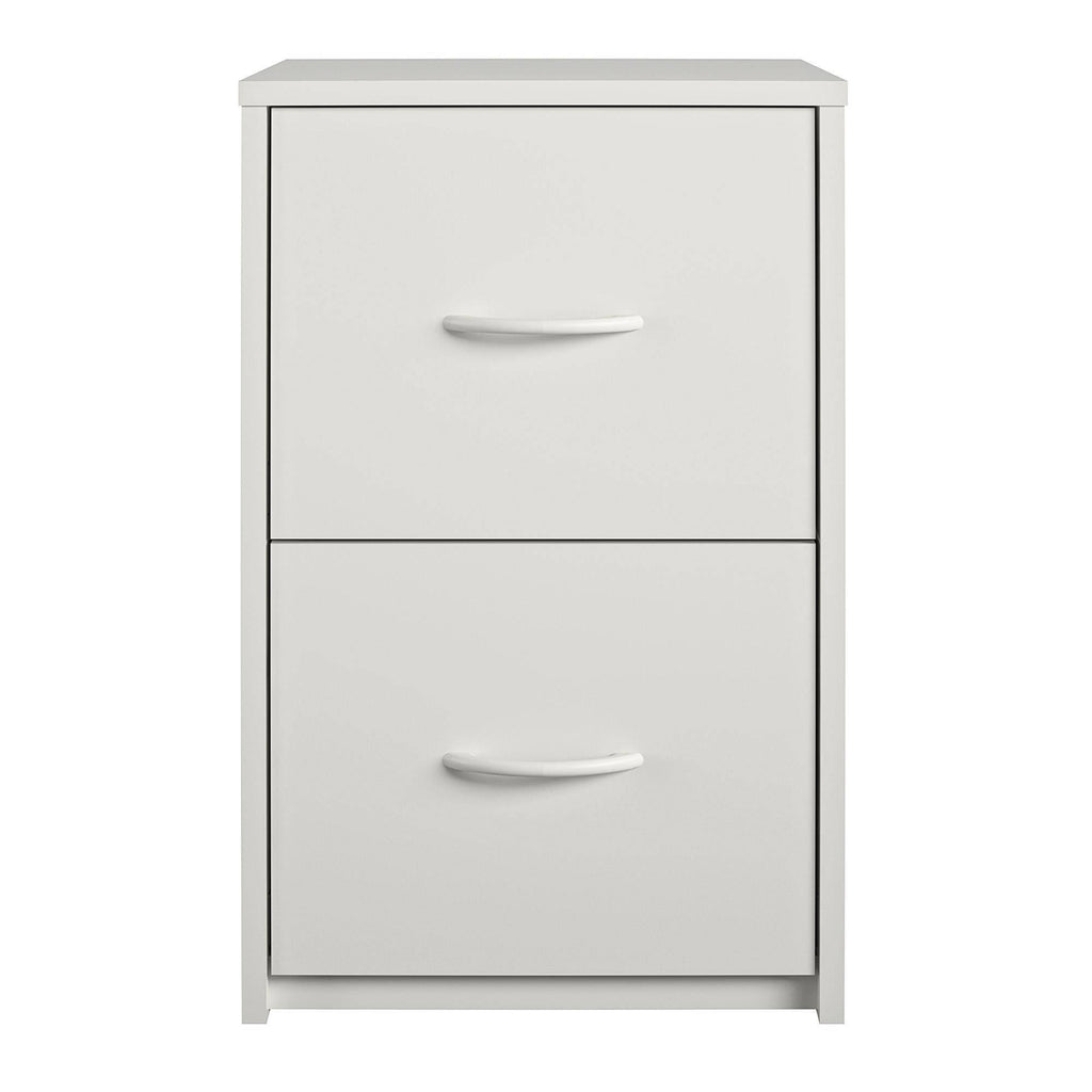 White 2 Drawer File Cabinet T970