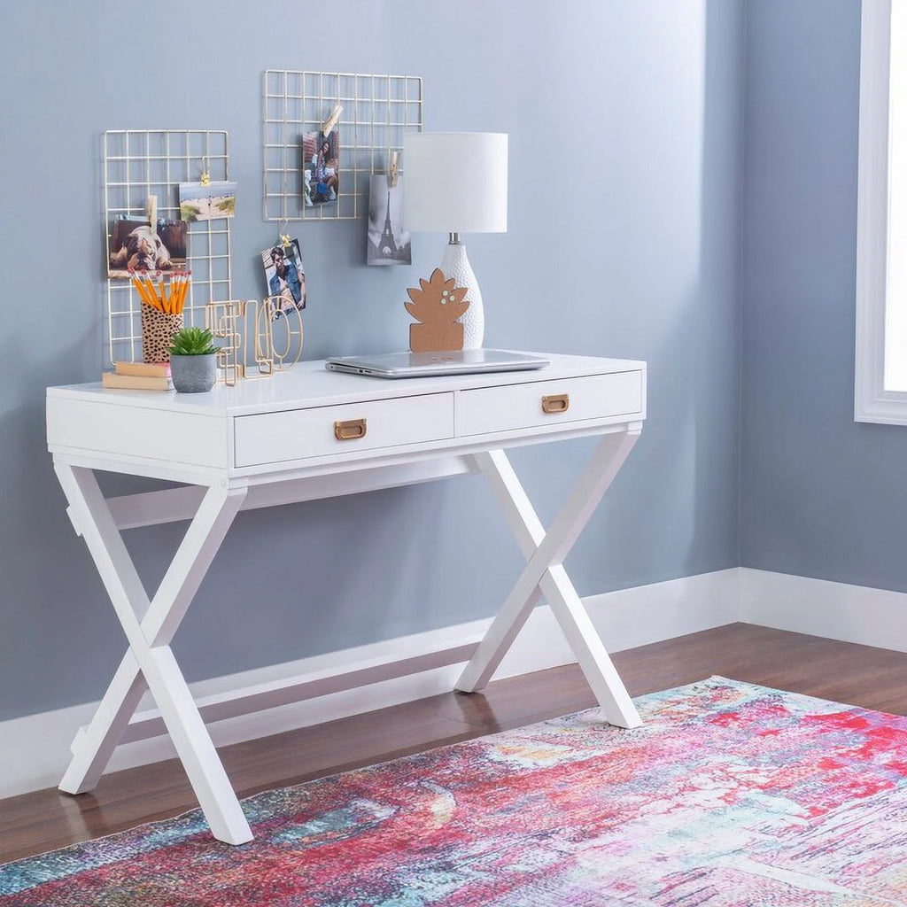 White Writing Desk A40959