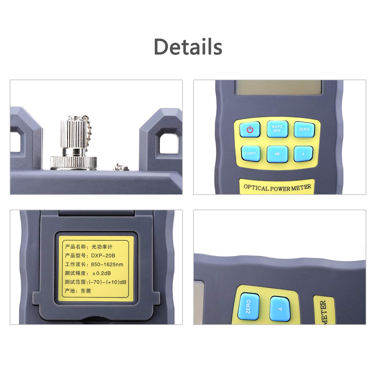 Fiber Optic Cable Tester with Visual Fault Locator H307