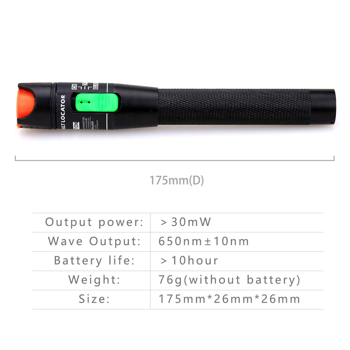 Fiber Optic Cable Tester with Visual Fault Locator H307