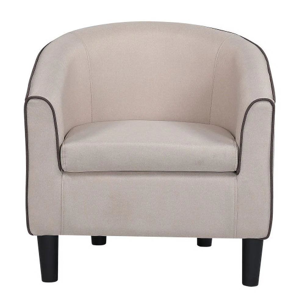 Beige Fabric Accent Chair N12297