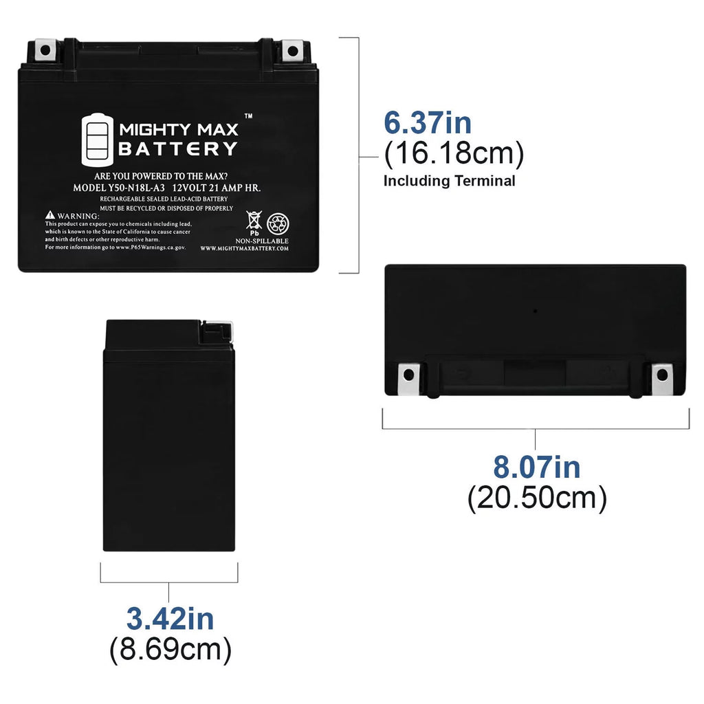 Power Sports Battery B7397