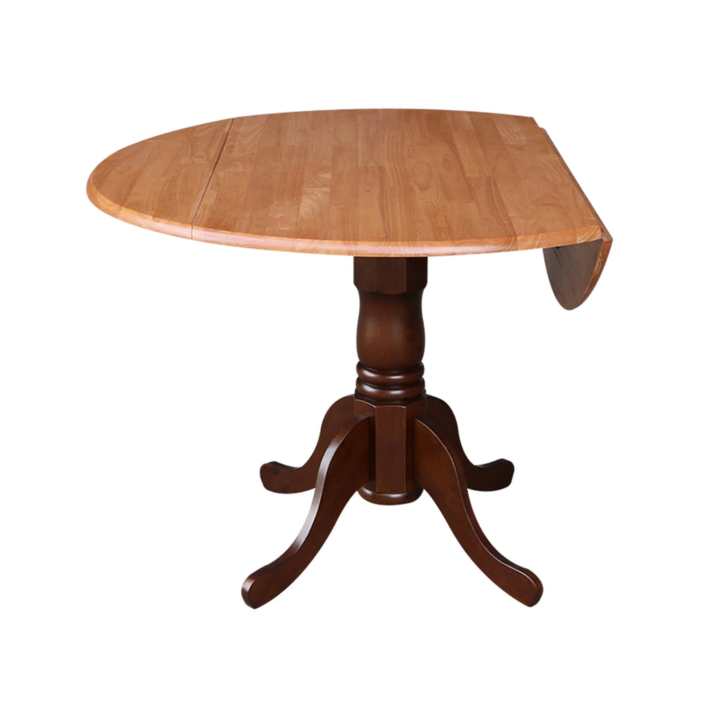5 Piece Drop Leaf Dining Set with 4 Chairs L536015