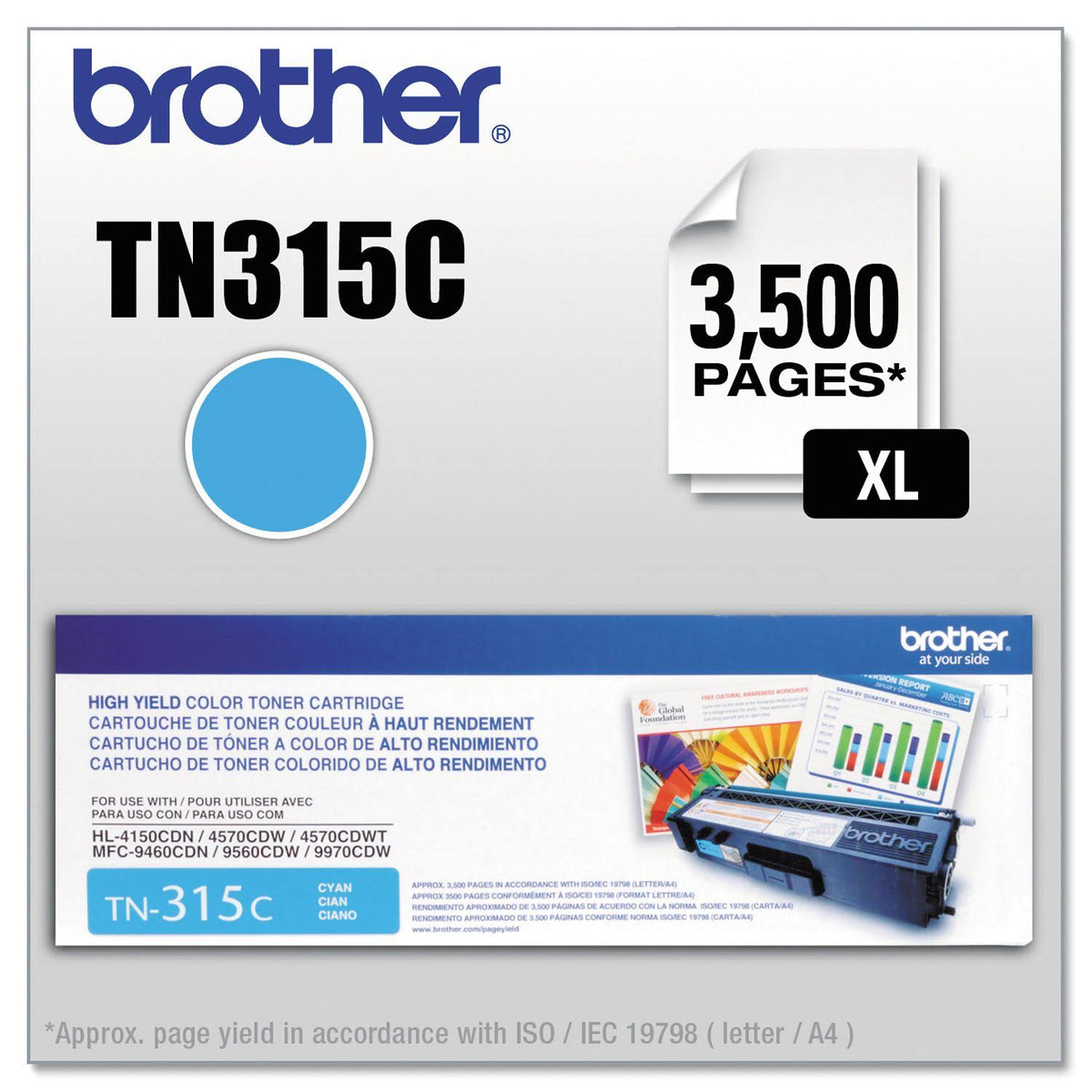 Cyan High-Yield Toner Cartridge A623310