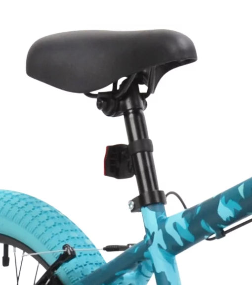20-inch Turquoise Blue Camouflage BMX Child Bike O767