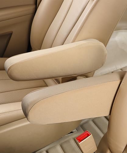 Gray Cloth Fabric Armrest Cover N5365