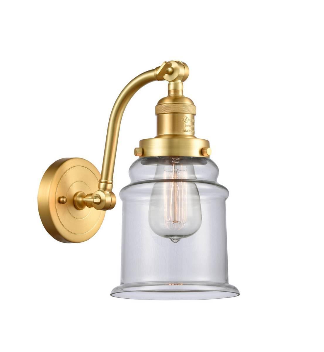 Satin Gold 1 Light Sconce C416