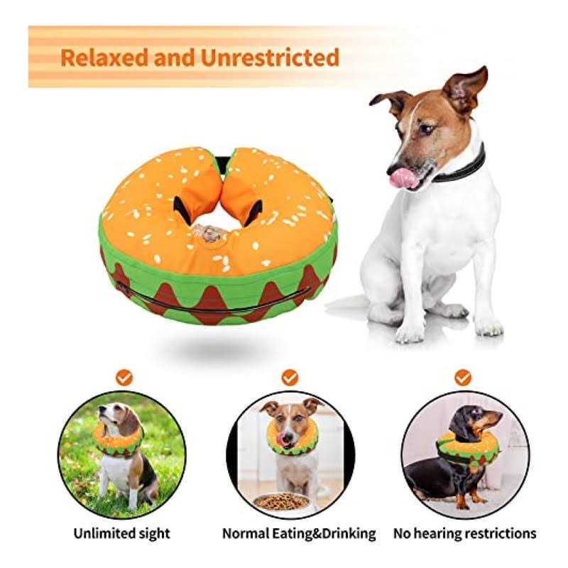 Inflatable Soft Dog Collar Adjustable G90481
