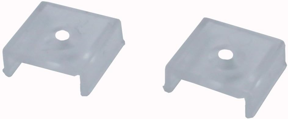 4 Pack 1M/3.3ft Aluminum LED Channels with Diffused Covers, Mounting Clips, End Caps for LED Strip Wall Mounting P202
