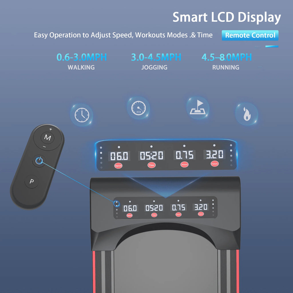 2.5HP Folding Treadmill with LED Display Z315