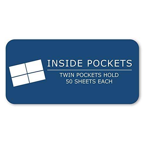 Red 2-Pocket Folders with Prongs, 25/Box H938353