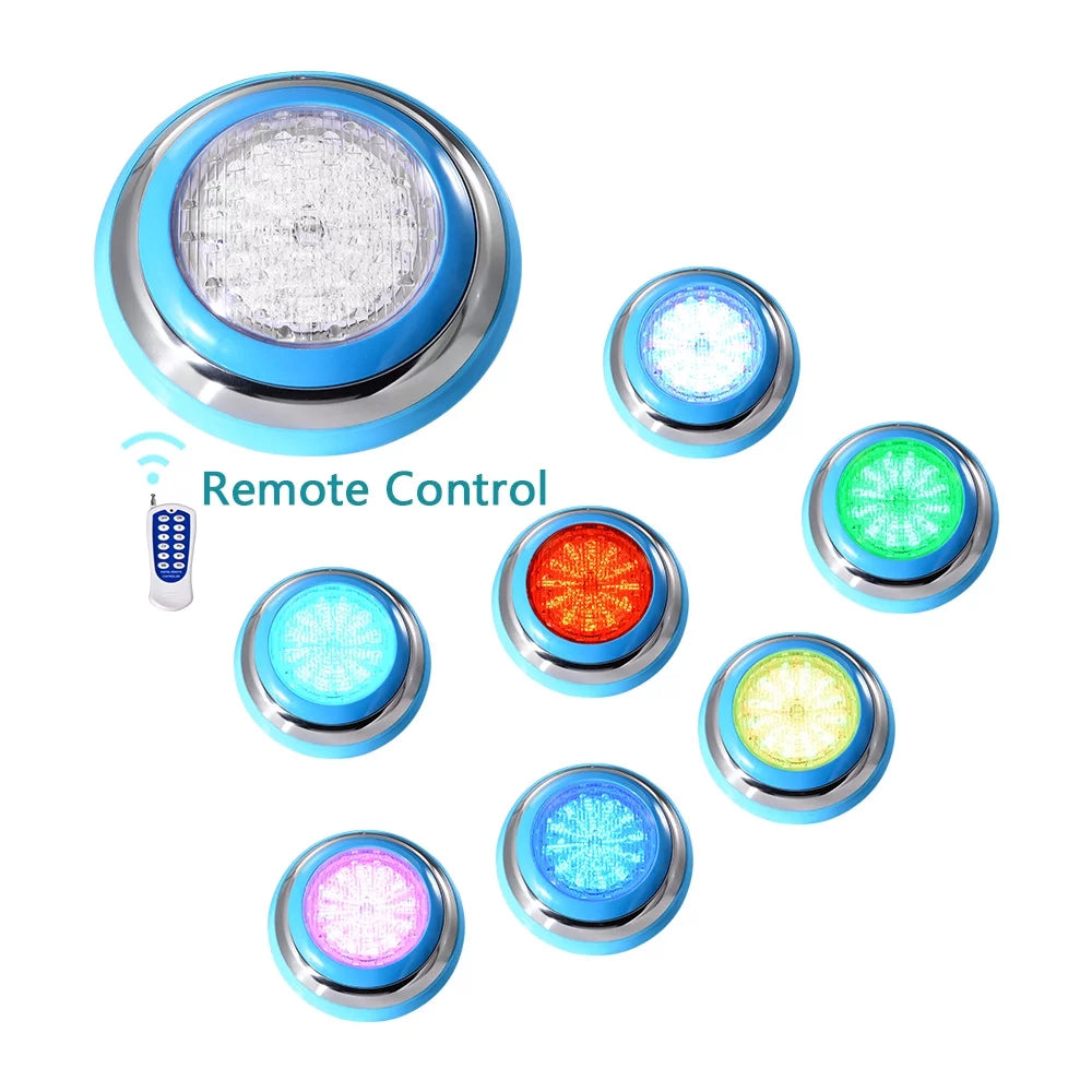 12V AC 47W RGB Multi Color LED Swimming Pool Light W47629