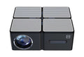 1080P 5 LCD Panel 450 ANSI Lumens Black Home Theater Projector B3557