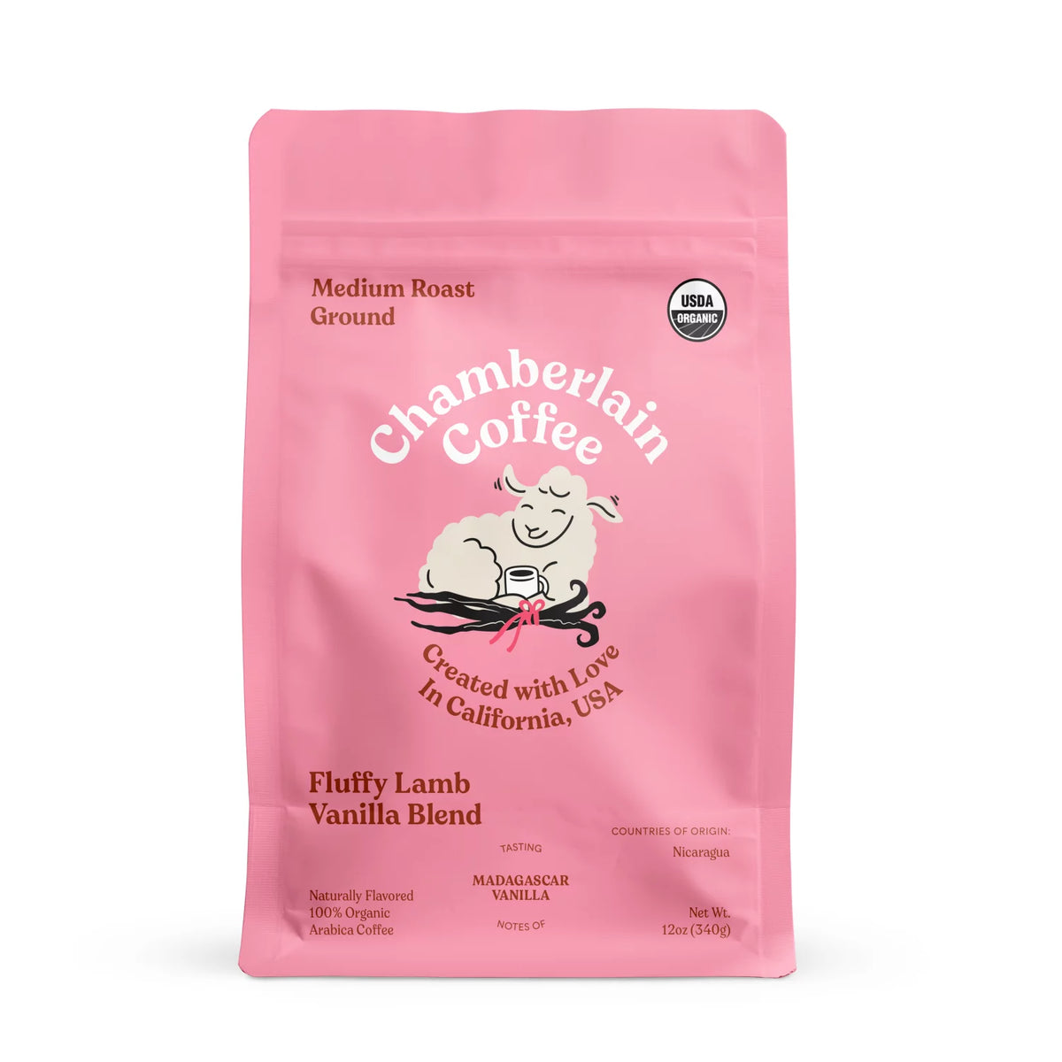 Medium Roast Ground Coffee 12 oz D1048