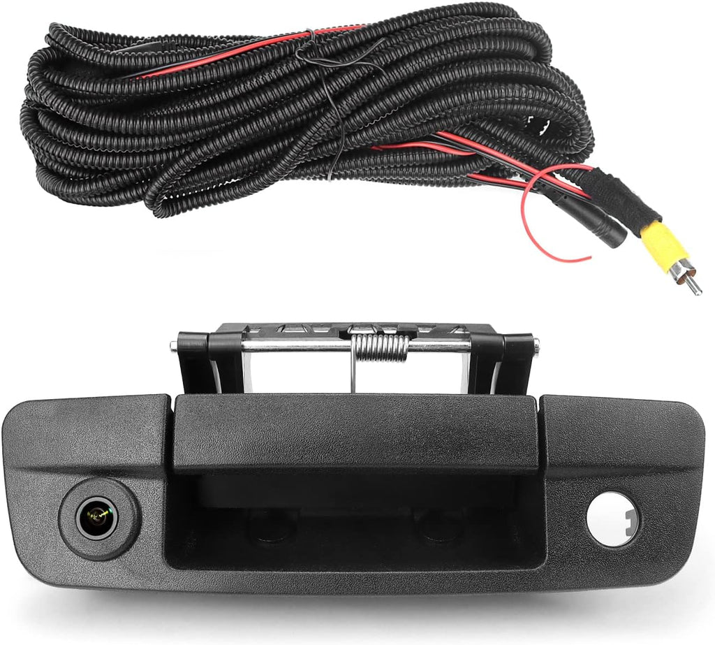 Black Rear Tailgate Handle Backup Camera Q78583