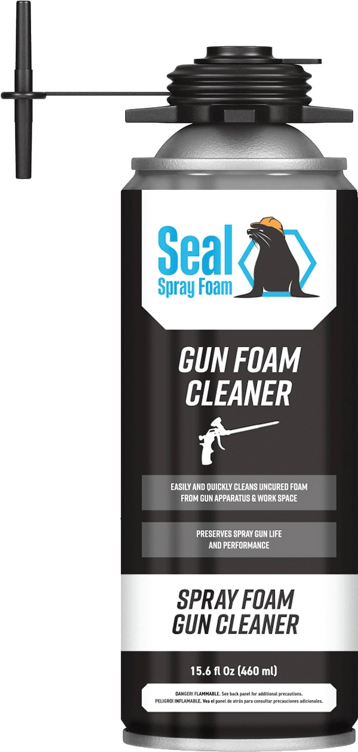 One Component Polyurethane Gun Foam Sealant with Seal Spray Gun and Cleaner F865