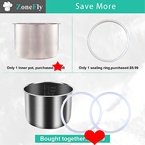 8Qt Stainless Steel Inner Pot N360916