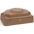 Brown Plastic Kids Sandbox with Cover H886