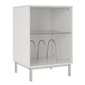 White Turntable Stand V3040