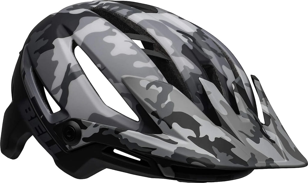 Matte Gloss Black Camo Mountain Bike Helmet C7170