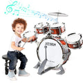 Kids Jazz Drum Set with 5 Drums Percussion Musical Instruments T31045
