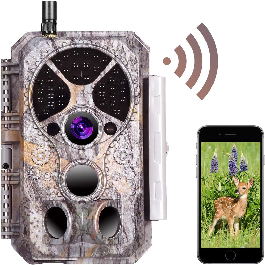 32MP 1296P Wireless Trail Camera with Night Vision Z93663