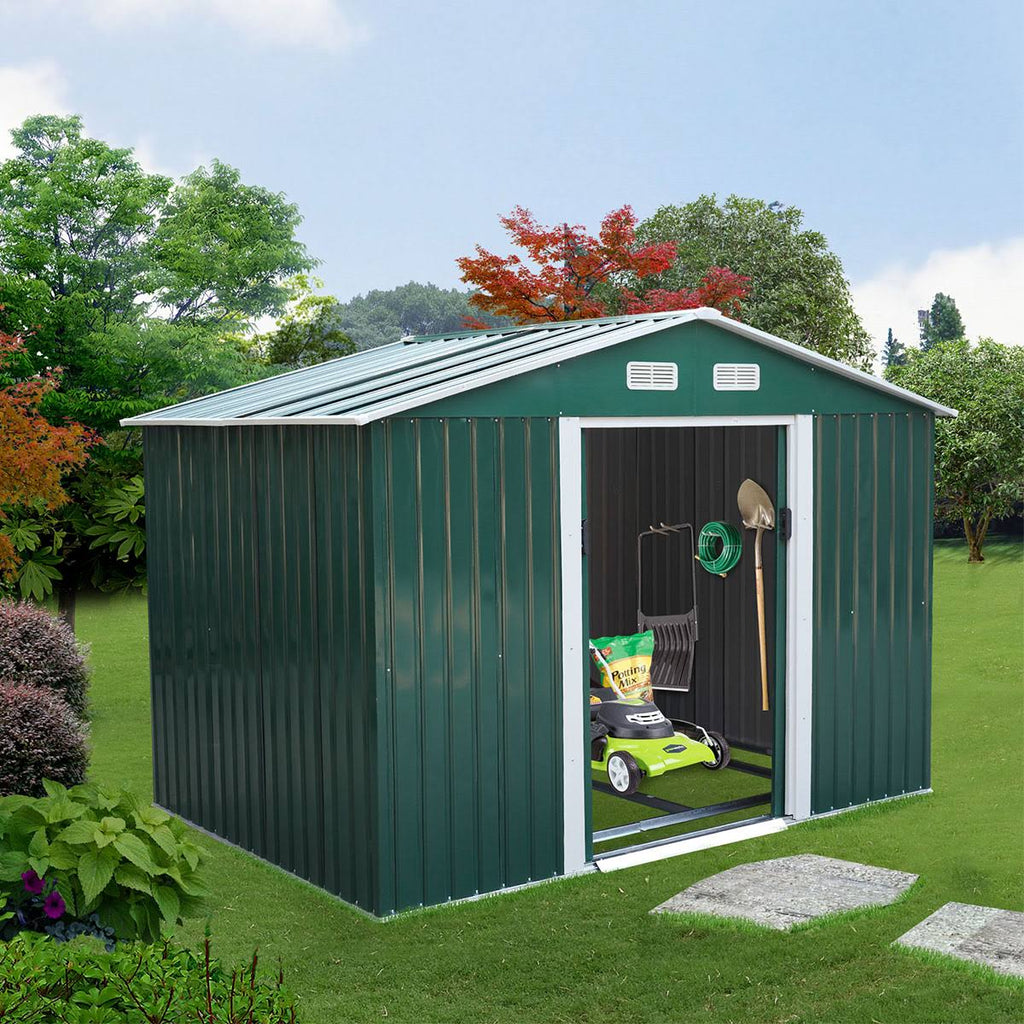 9 x 6 ft Metal Storage Shed D3468