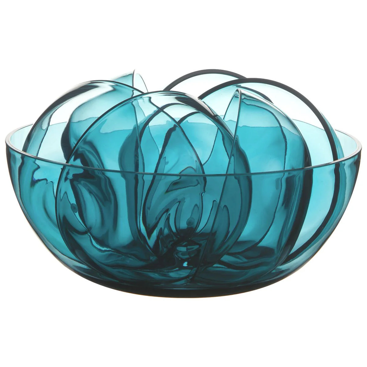 Salad Bowl Set Turquoise L53634