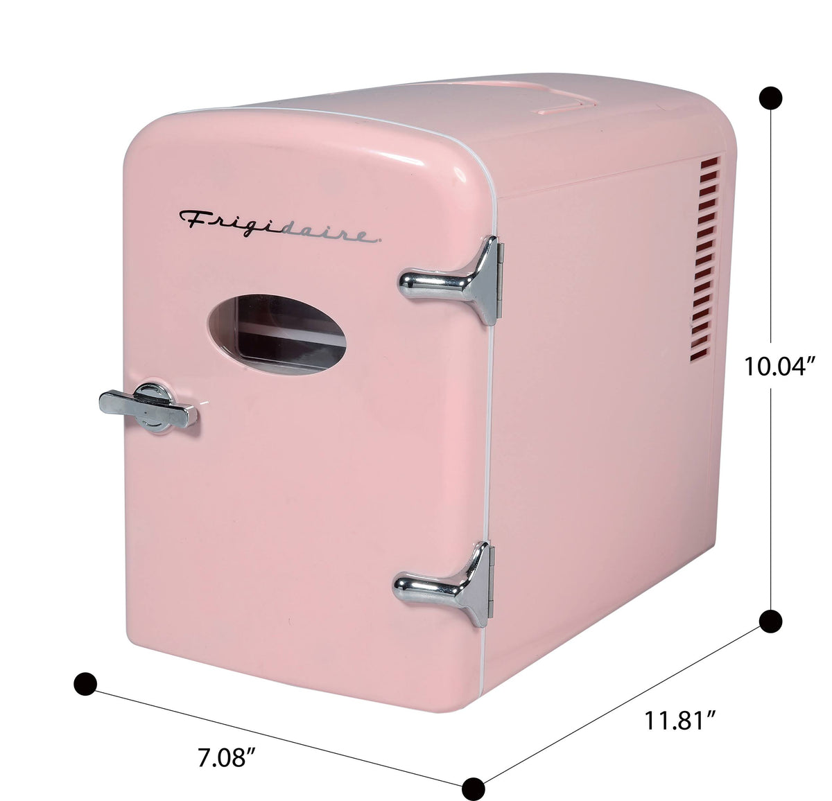 Portable Retro 9-Can Mini Fridge O37556