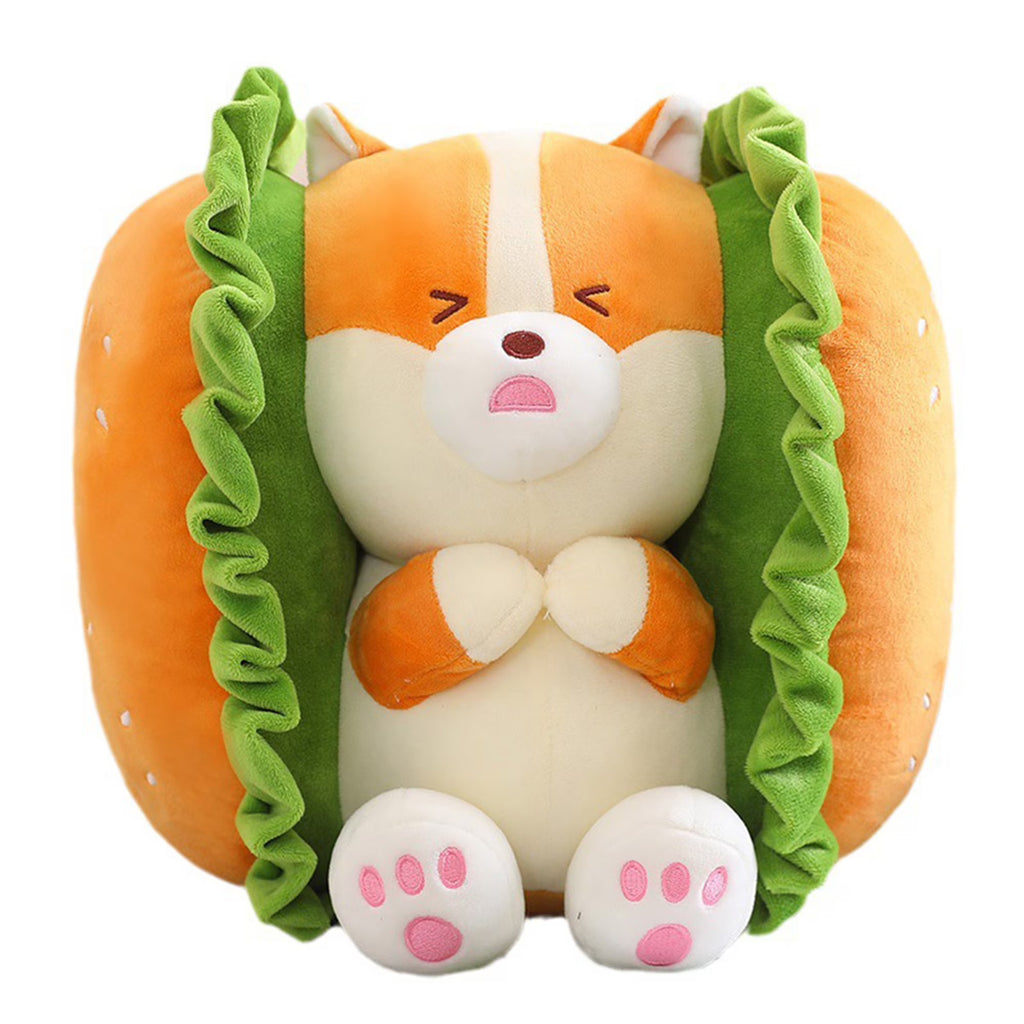 Fuzzy Hamburger Plush Toy U946