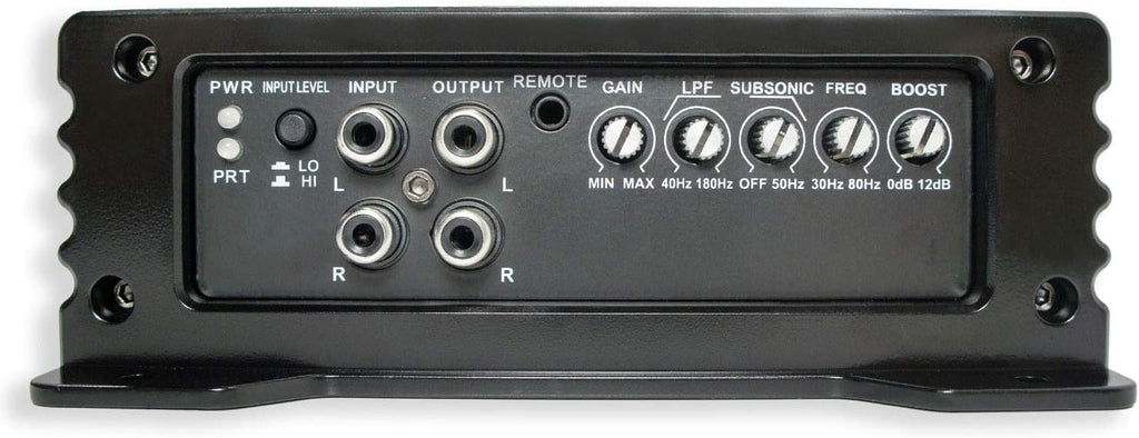 Car Stereo Bundle with Loaded Sub Box, Amp & Install Kit Z6165