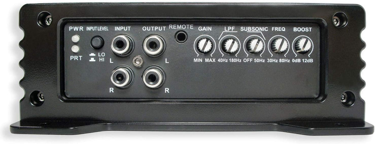 Car Stereo Bundle with Loaded Sub Box, Amp & Install Kit Z6165