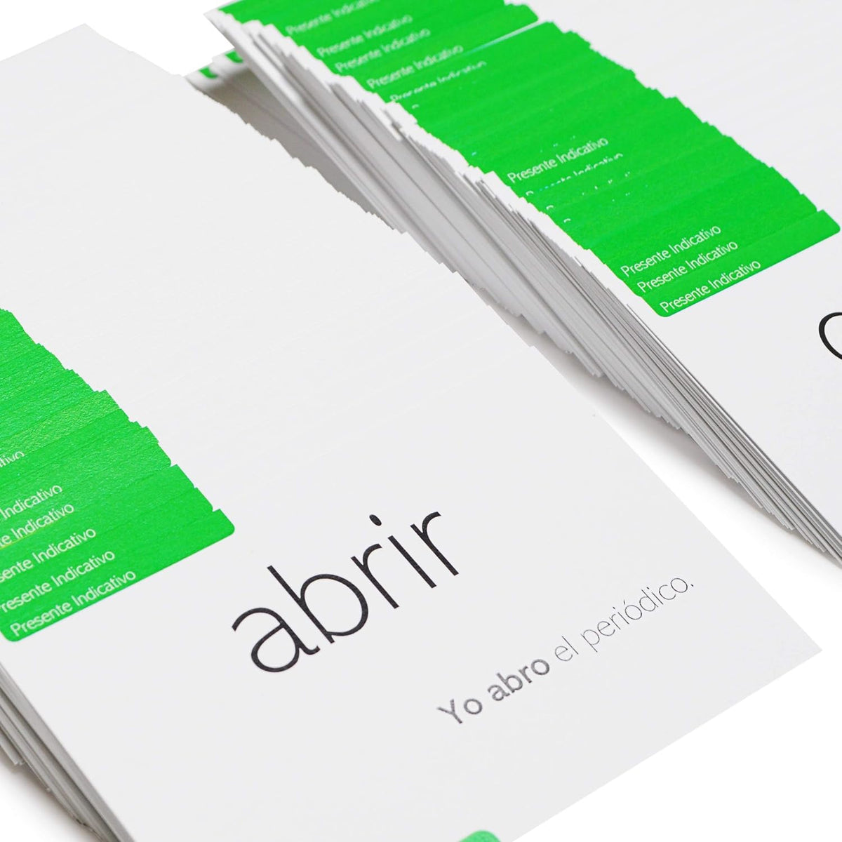 Spanish Conjugation Flash Cards U81178