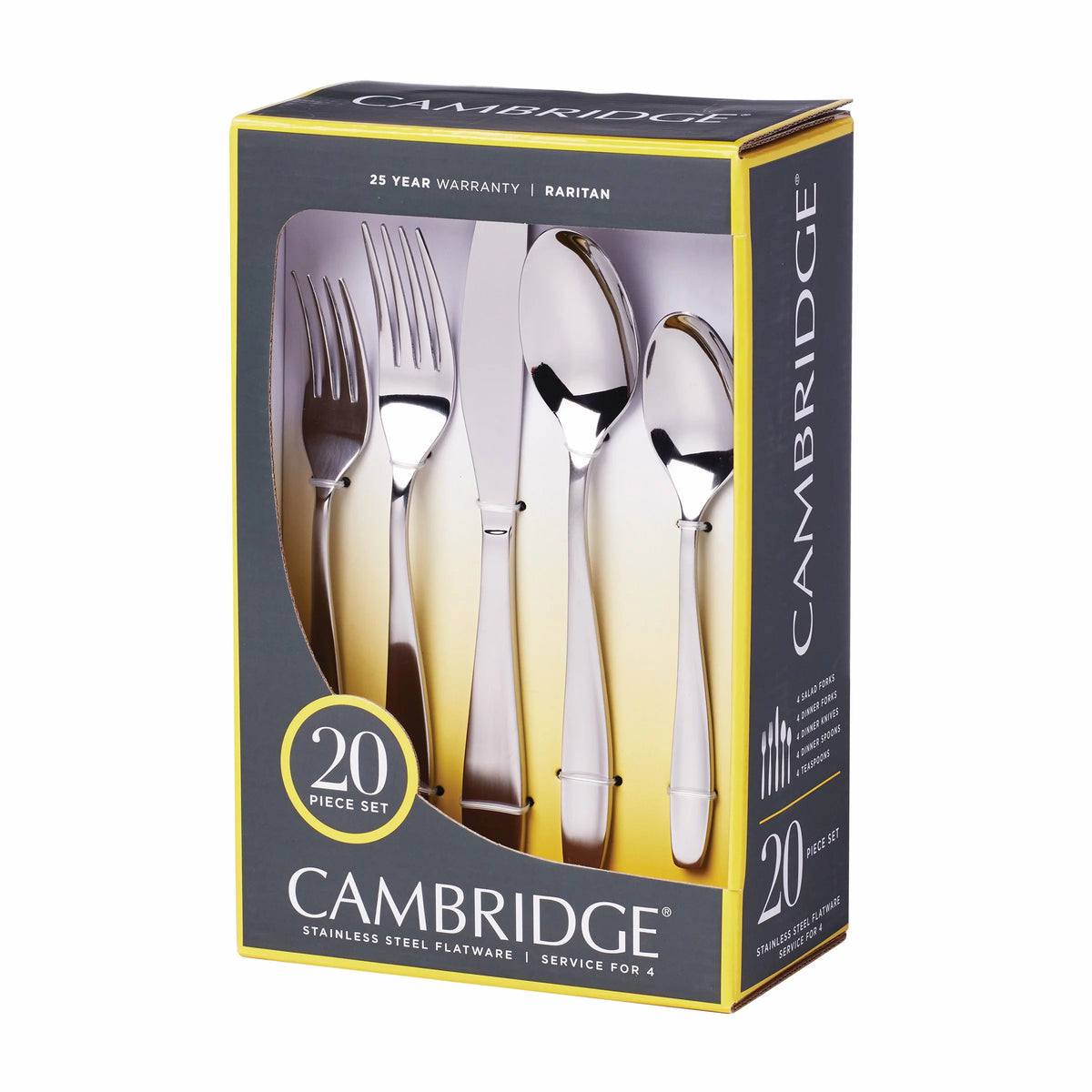 Satin 20-Piece Flatware Set G3852