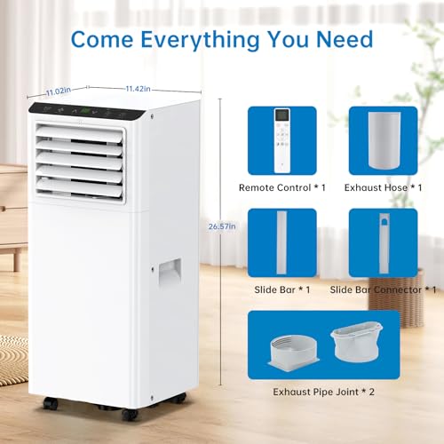 8,000BTU 3-in-1 Portable Air Conditioner L838